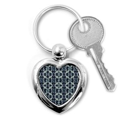 Intersecting Geometric Design Key Chains (heart)  by dflcprints