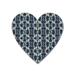 Intersecting Geometric Design Heart Magnet by dflcprints