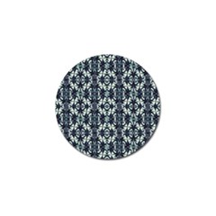 Intersecting Geometric Design Golf Ball Marker by dflcprints