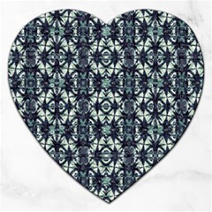 Intersecting Geometric Design Jigsaw Puzzle (heart) by dflcprints