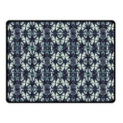 Intersecting Geometric Design Double Sided Fleece Blanket (small)  by dflcprints