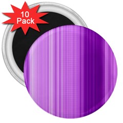 Background Texture Pattern Purple 3  Magnets (10 Pack)  by Sapixe