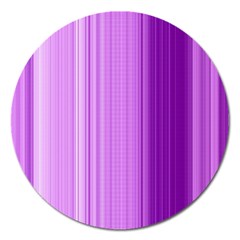 Background Texture Pattern Purple Magnet 5  (round) by Sapixe