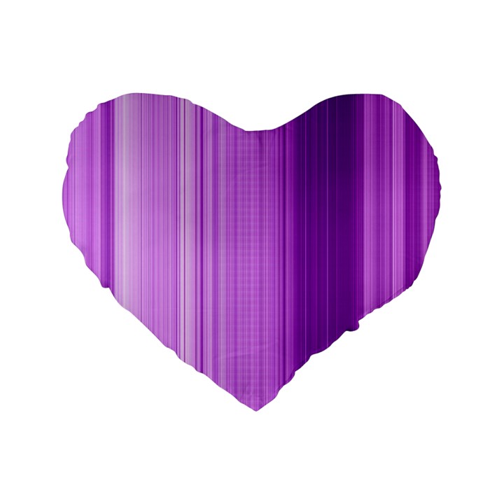 Background Texture Pattern Purple Standard 16  Premium Heart Shape Cushions