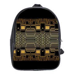 Board Digitization Circuits School Bag (large) by Sapixe