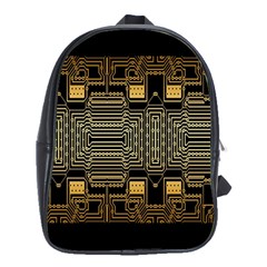 Board Digitization Circuits School Bag (xl) by Sapixe