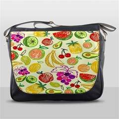 Seamless Pattern Desktop Decoration Messenger Bags by Sapixe