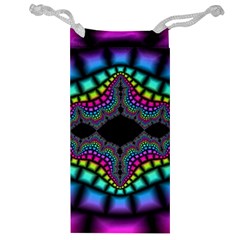 Fractal Art Artwork Digital Art Jewelry Bag by Sapixe