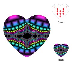 Fractal Art Artwork Digital Art Playing Cards (heart) 