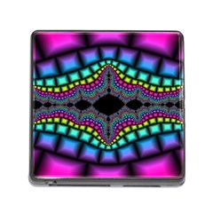 Fractal Art Artwork Digital Art Memory Card Reader (square) by Sapixe