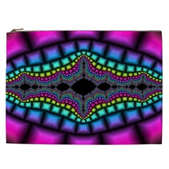 Fractal Art Artwork Digital Art Cosmetic Bag (xxl)  by Sapixe