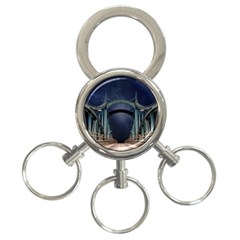 Bridge Mars Space Planet 3-ring Key Chains by Sapixe