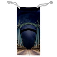 Bridge Mars Space Planet Jewelry Bag by Sapixe