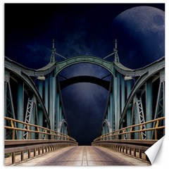 Bridge Mars Space Planet Canvas 16  X 16   by Sapixe