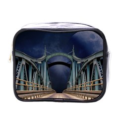 Bridge Mars Space Planet Mini Toiletries Bags by Sapixe