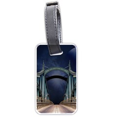 Bridge Mars Space Planet Luggage Tags (one Side)  by Sapixe