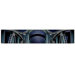 Bridge Mars Space Planet Large Flano Scarf  by Sapixe