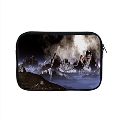 Mountains Moon Earth Space Apple Macbook Pro 15  Zipper Case by Sapixe