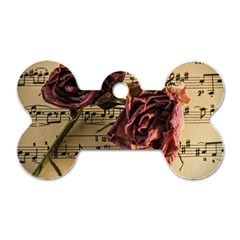 Sheet Music Manuscript Old Time Dog Tag Bone (two Sides) by Sapixe