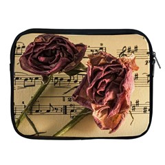 Sheet Music Manuscript Old Time Apple Ipad 2/3/4 Zipper Cases by Sapixe