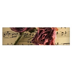 Sheet Music Manuscript Old Time Satin Scarf (oblong) by Sapixe