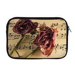 Sheet Music Manuscript Old Time Apple Macbook Pro 17  Zipper Case by Sapixe