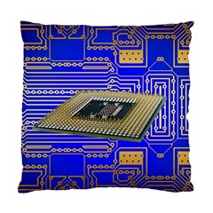 Processor Cpu Board Circuits Standard Cushion Case (two Sides) by Sapixe