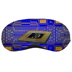 Processor Cpu Board Circuits Sleeping Masks by Sapixe