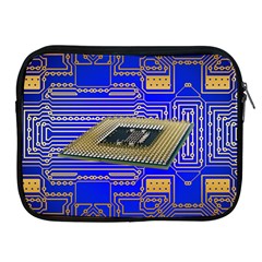 Processor Cpu Board Circuits Apple Ipad 2/3/4 Zipper Cases by Sapixe