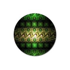 Fractal Art Digital Art Magnet 3  (round) by Sapixe