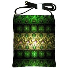 Fractal Art Digital Art Shoulder Sling Bags by Sapixe