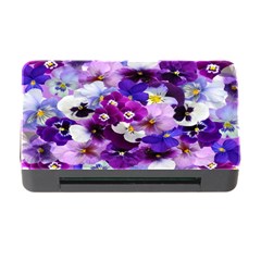 Graphic Background Pansy Easter Memory Card Reader With Cf by Sapixe