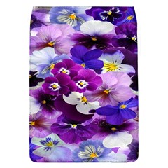 Graphic Background Pansy Easter Flap Covers (l)  by Sapixe