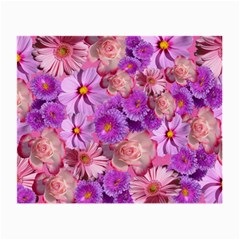 Flowers Blossom Bloom Nature Color Small Glasses Cloth by Sapixe