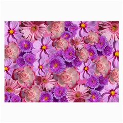 Flowers Blossom Bloom Nature Color Large Glasses Cloth by Sapixe