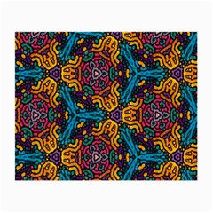 Grubby Colors Kaleidoscope Pattern Small Glasses Cloth (2-side) by Sapixe