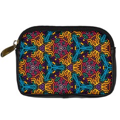 Grubby Colors Kaleidoscope Pattern Digital Camera Cases by Sapixe