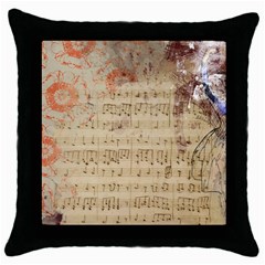 Art Collage Design Colorful Color Throw Pillow Case (black) by Sapixe