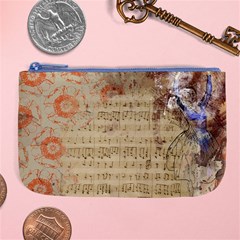 Art Collage Design Colorful Color Large Coin Purse by Sapixe