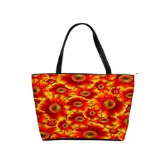 Gerbera Flowers Nature Plant Shoulder Handbags