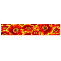 Gerbera Flowers Nature Plant Large Flano Scarf 