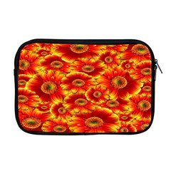 Gerbera Flowers Nature Plant Apple Macbook Pro 17  Zipper Case by Sapixe