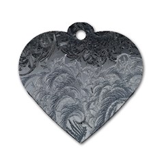 Abstract Art Decoration Design Dog Tag Heart (one Side) by Sapixe