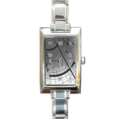 Graphic Design Background Rectangle Italian Charm Watch by Sapixe