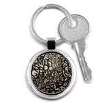 Pattern Design Texture Wallpaper Key Chains (Round)  Front