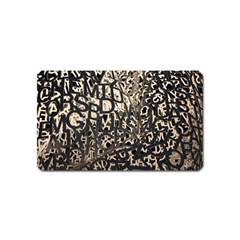 Pattern Design Texture Wallpaper Magnet (name Card)