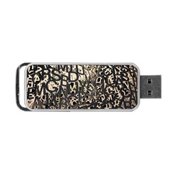 Pattern Design Texture Wallpaper Portable Usb Flash (two Sides) by Sapixe