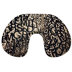 Pattern Design Texture Wallpaper Travel Neck Pillows by Sapixe