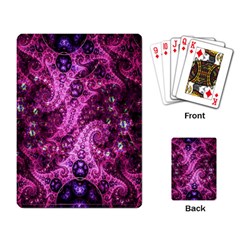 Fractal Art Digital Art Playing Card by Sapixe