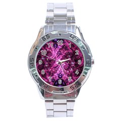 Fractal Art Digital Art Stainless Steel Analogue Watch by Sapixe